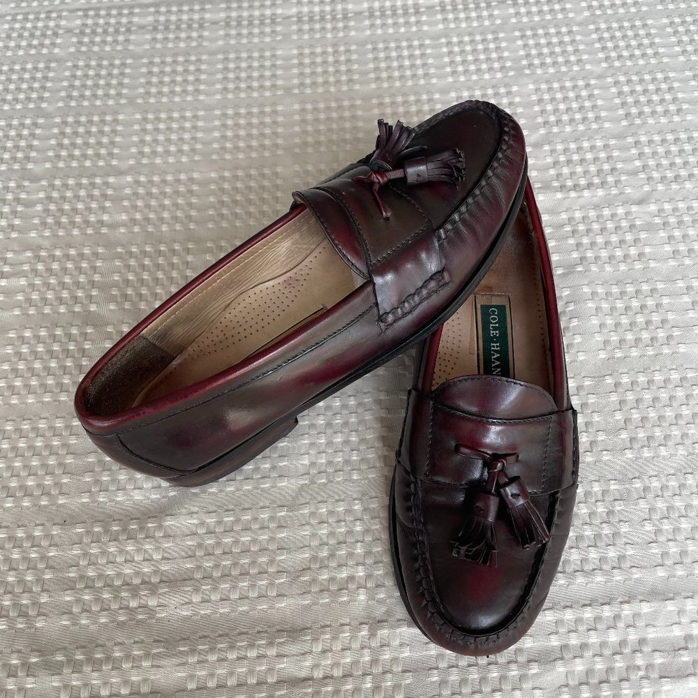 Cole Haan Brown Leather Loafer Dress Shoes